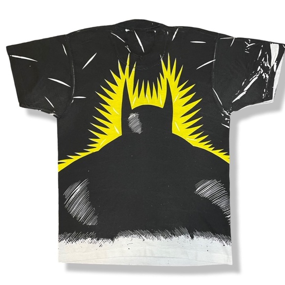 Rare Vintage 1988 BatMan AOP T-Shirt - Picture 2 of 6